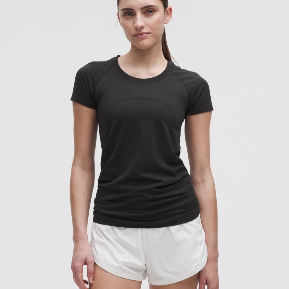Lululemon Swiftly Tech Black Short-Sleeve
